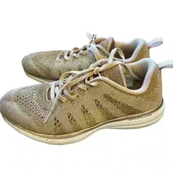 APL Athletic TechLoom Propulsion Labs Pro Womens Rose Gold Sneakers Size 8 - Picture 16 of 16